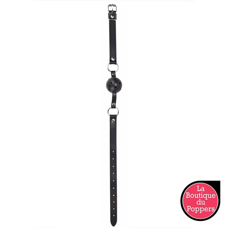 LBP - LRP Associes Bâillon Boule Gag Strap Noir – Image 2