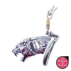 LBP - LRP Associes Cage De Chasteté En Métal Panthera 9 X 3.4cm