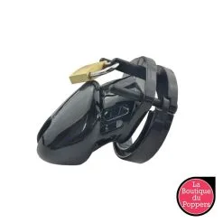 LBP - LRP Associes Cage De Chasteté Mini Locky 6 X 3.2 Cm Noire