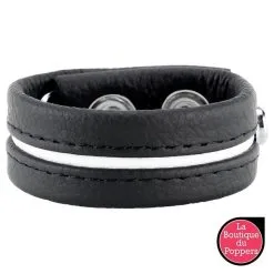 LBP - LRP Associes Cockring En Cuir 3 Pressions