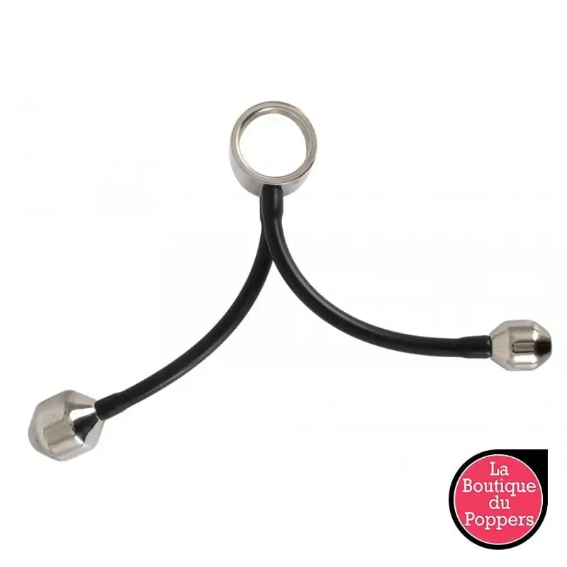 LBP - LRP Associes Cockring + Plugs Lestés En Métal Heavy Ring 840gr – Image 4