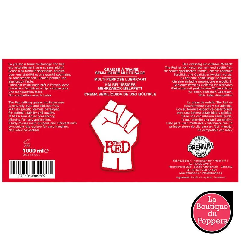 LBP - LRP Associes Graisse à Traire En Semi-liquide 1L The Red – Image 2
