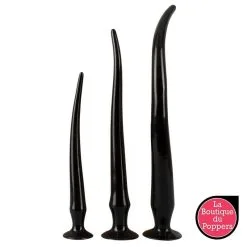 LBP - LRP Associes Kit 3 Plugs Longs Flex Plug Noirs