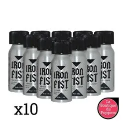 LBP - LRP Associes Lot De 10 Poppers Iron Fist 30ml