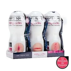 LBP - LRP Associes Lot De 3 Masturbateurs Easy Rider