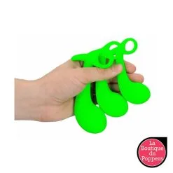 LBP - LRP Associes Lot De 3 Plugs Prostatiques Phosphorescents Glow Silicone