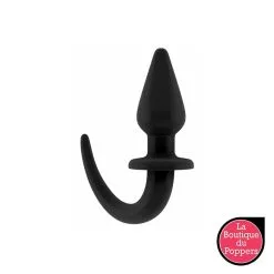 LBP - LRP Associes Plug Queue De Chien Puppy Plug 9 X 4cm Noir